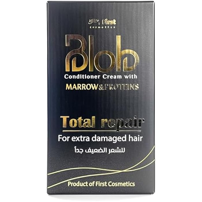 Blob - Hair Conditioner Cream, With Marrow & Proteins, Total Repair & Restore Strength, Shine & Elasticity, 1000 ML - Image 2